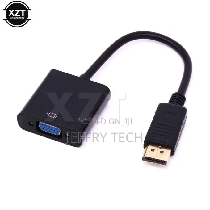 Displayport Display Port Dp to Vga Adapter Dp to Vga Cable 1