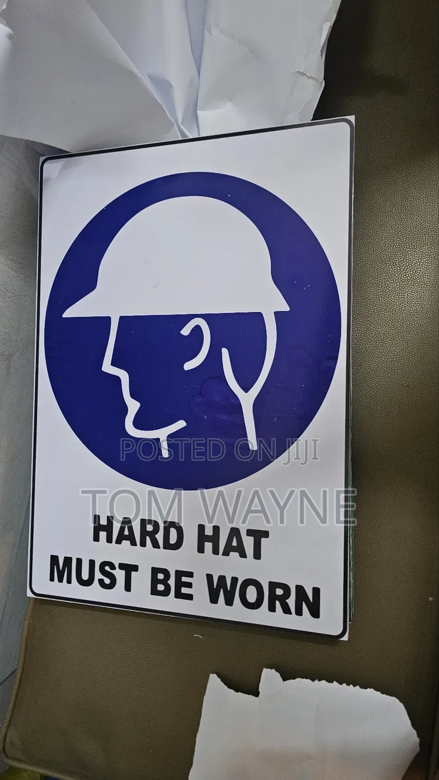 Construction Area Safety Signages