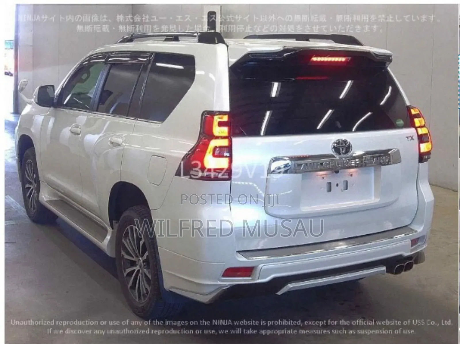 Toyota Land Cruiser Prado 2.8 2019 White