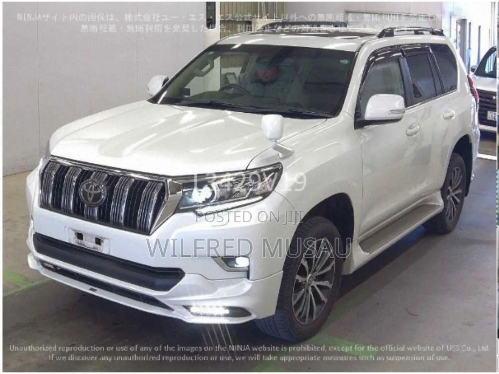 Toyota Land Cruiser Prado 2.8 2019 White