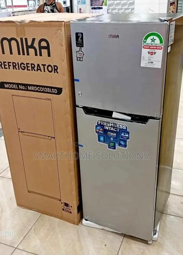 Mika 138 Litres Double Door Original Refrigerator - main view