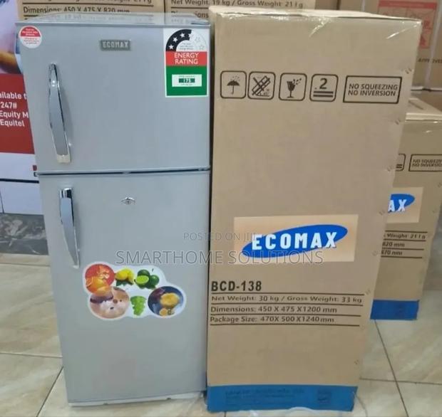 Brandnnew 138 Litres Ecomax Refrigerator Double Door