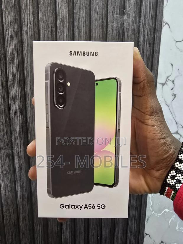 New Samsung Galaxy A56 256 GB Black - thumbnail 2