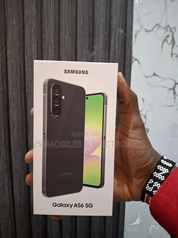 New Samsung Galaxy A56 256 GB Black