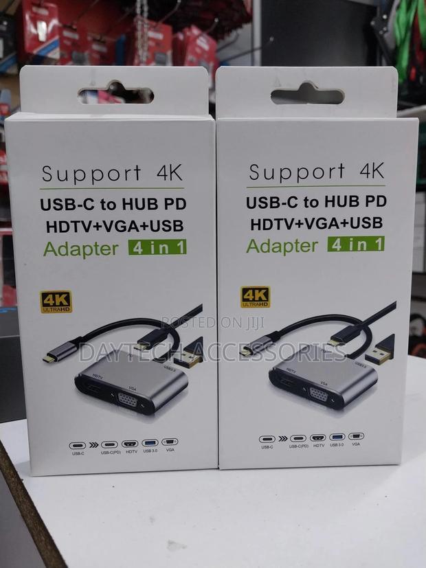 4 in 1 Type C to Hdmi * 3.0 Usb C Pd Hub - main view