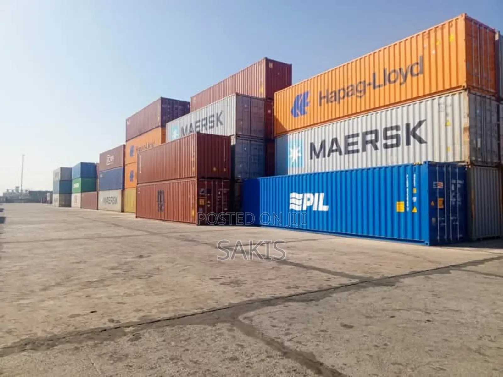 40ft High Cube Shipping Containers In Kenya!