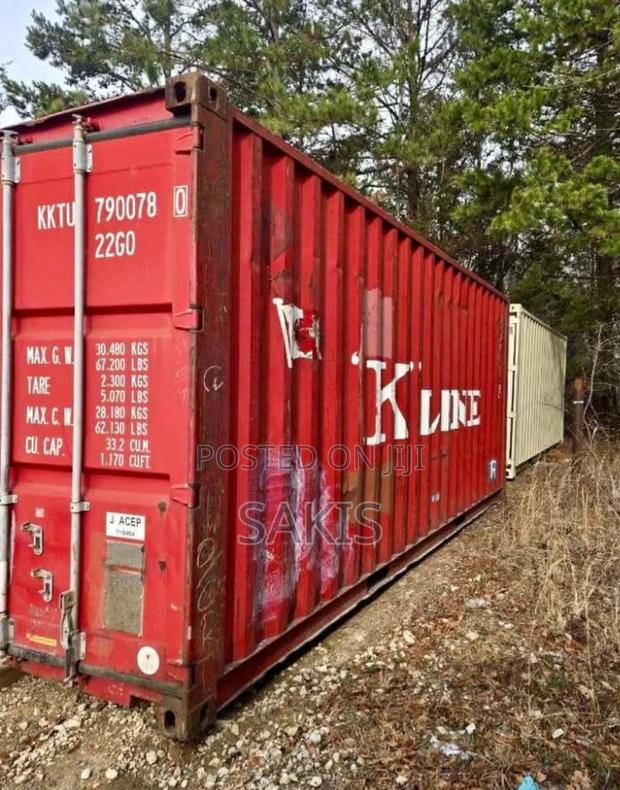 40ft High Cube Cargo Containers - main view