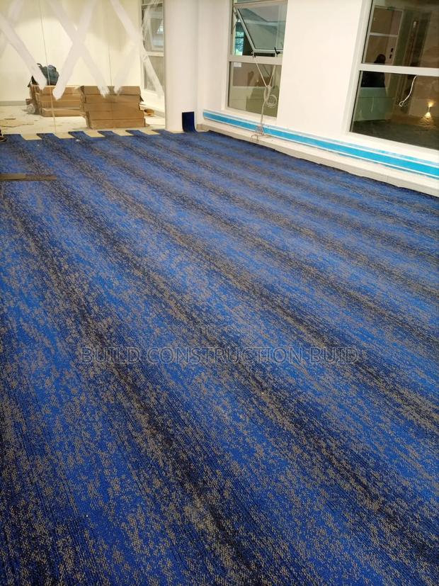 50 × 100 Bluish Carpet Tiles Suppliers Kenya