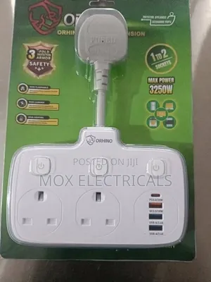 3-Fold Armor Safety Extension(With Usb)