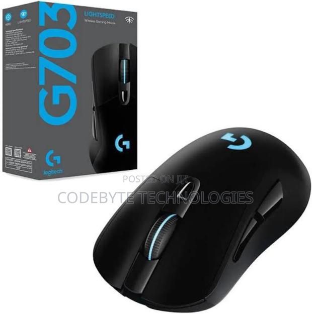 Logitech G703 Lightspeed Wireless Gaming Mouse - thumbnail 2