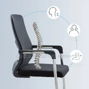 Office Chairs: Ergonomic Cloth Office Chair With Arm Support