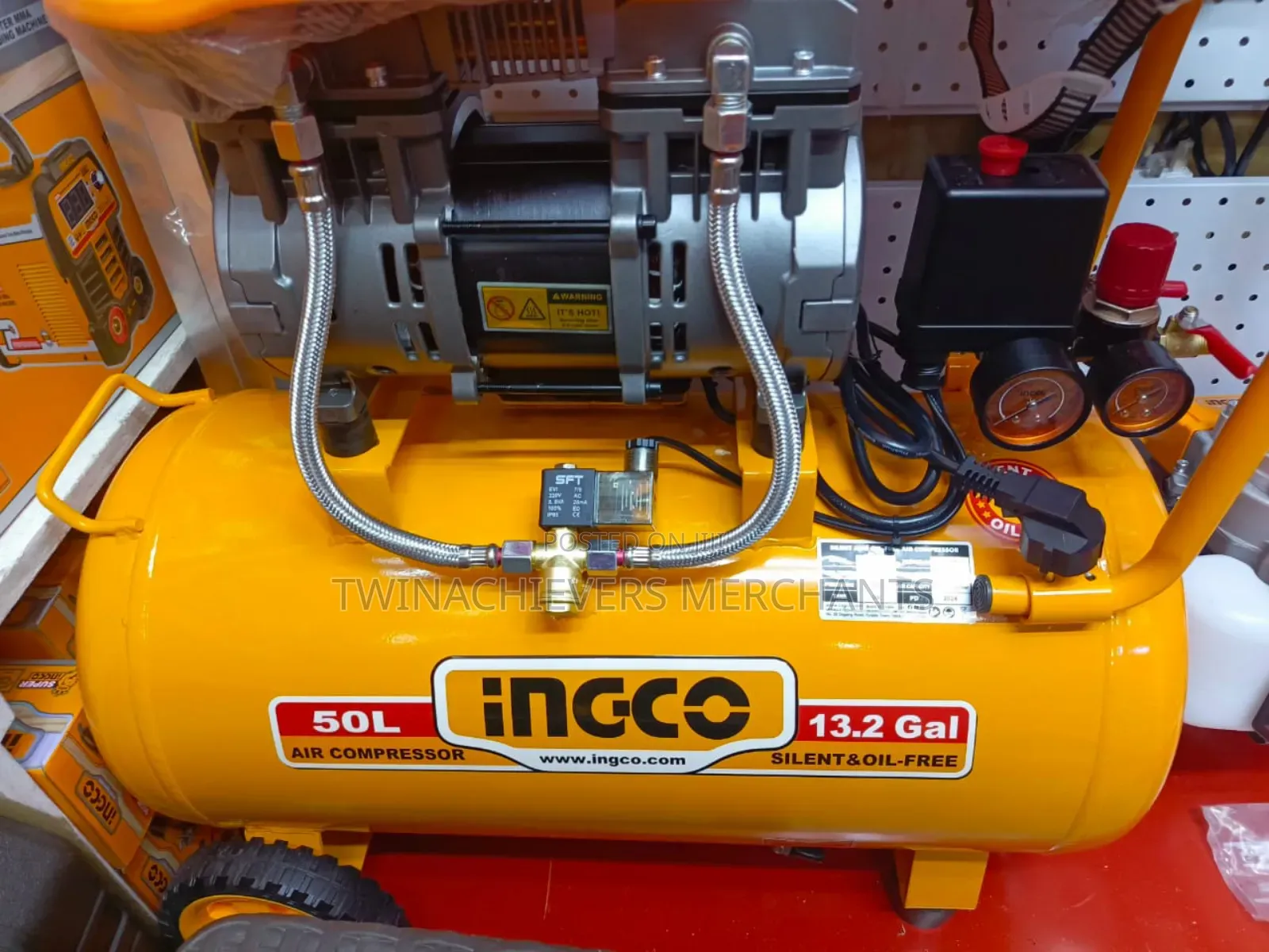 50ltrs Ingco Air Compressor(Silent Air Compressor)