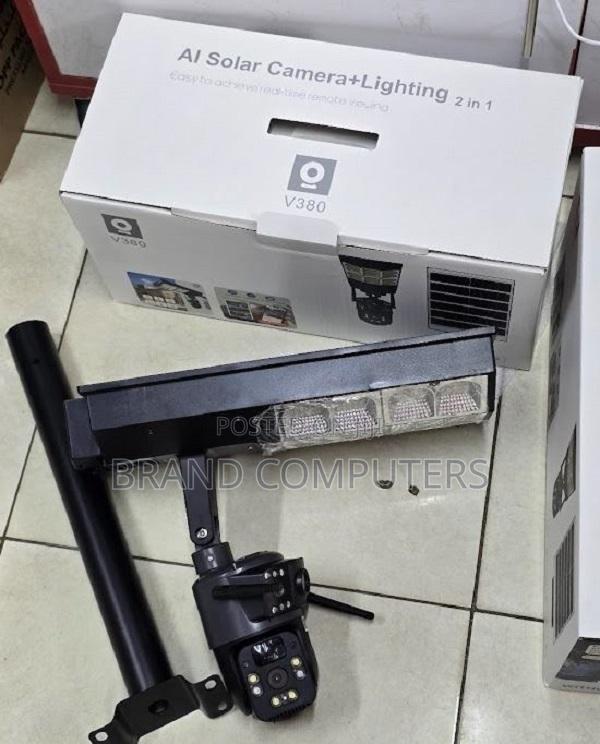 2 -in -1 Solar Street Light Camera With CCTV 4g Sim Card