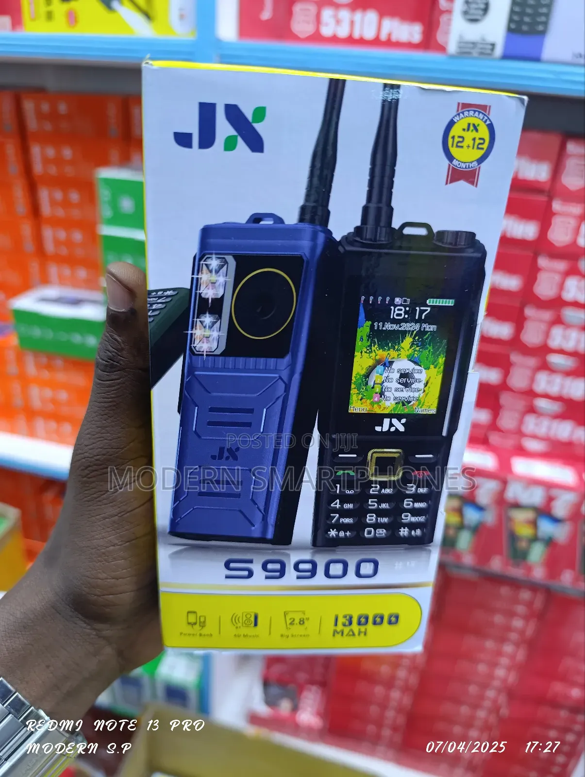 New Mobile Phone Black