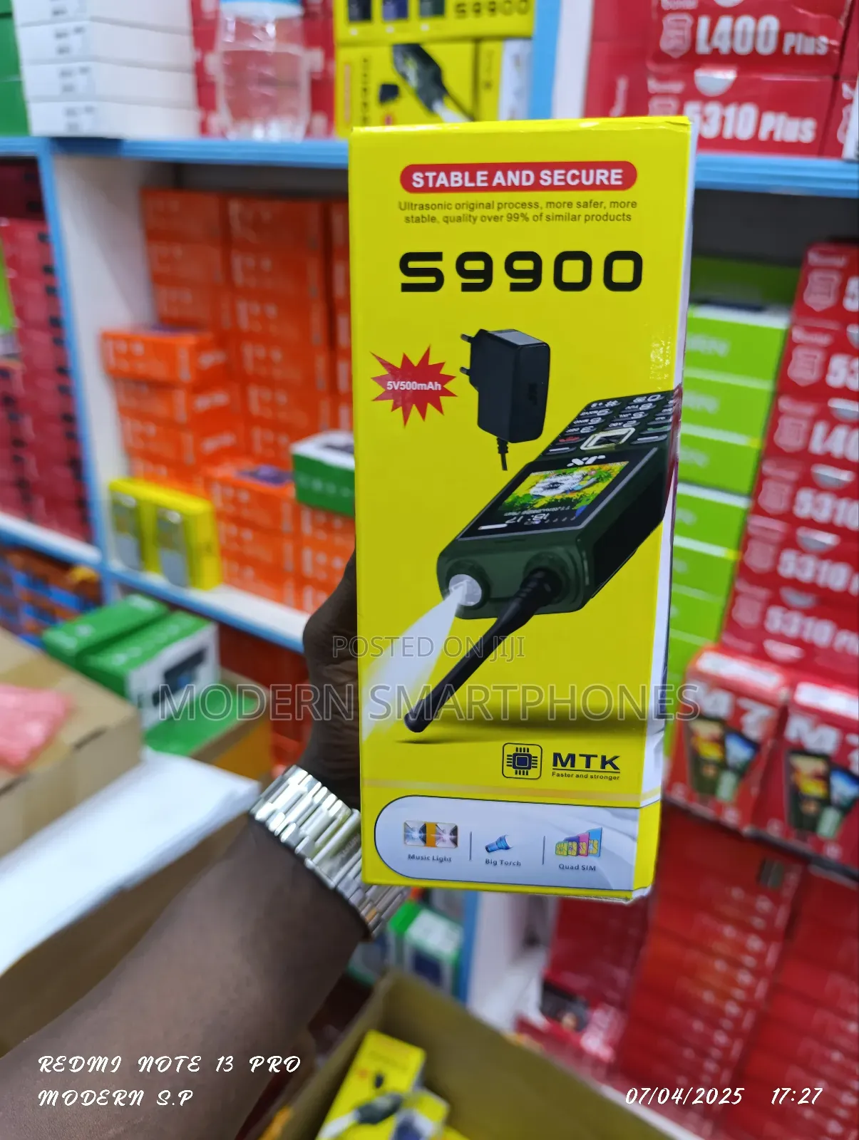 New Mobile Phone Black