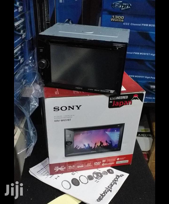 New Sony Xav-w615bt Car Radio With Bluetooth.
