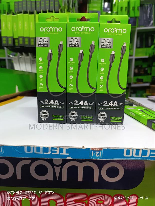 Oraimo Type-C to Lightning Cl54 Data Cable - main view