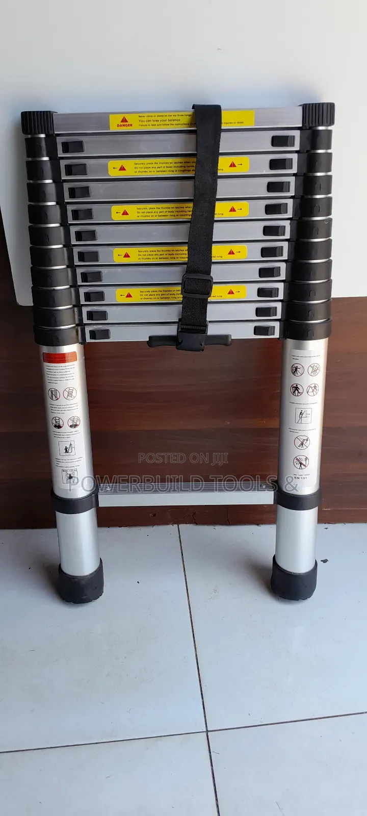 Single Telescopic Ladder 2.6metres