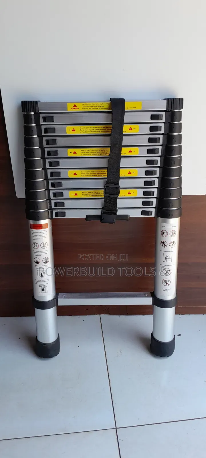 Single Telescopic Ladder 2.6metres