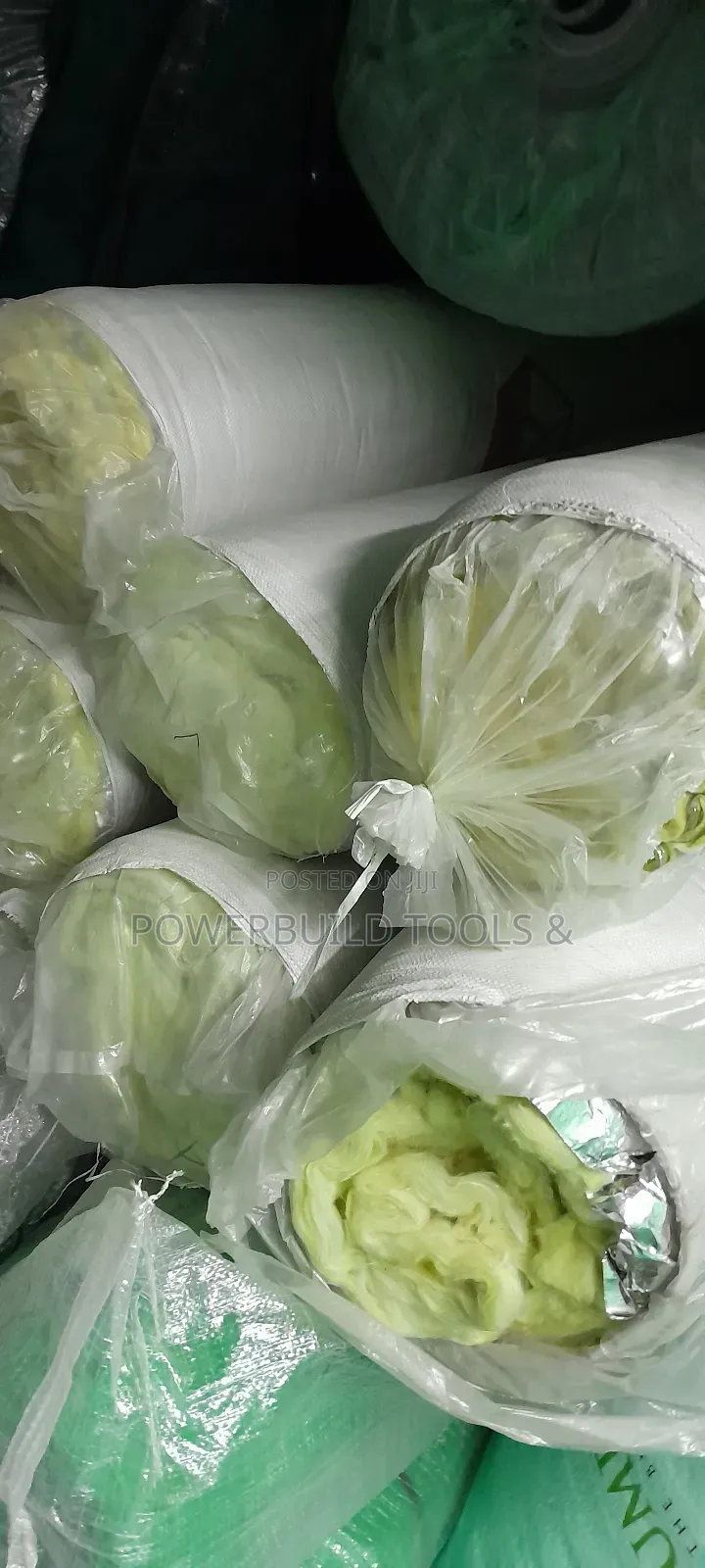 1.2metres by 50mm High Quality Fibre Glass Wool Insulation