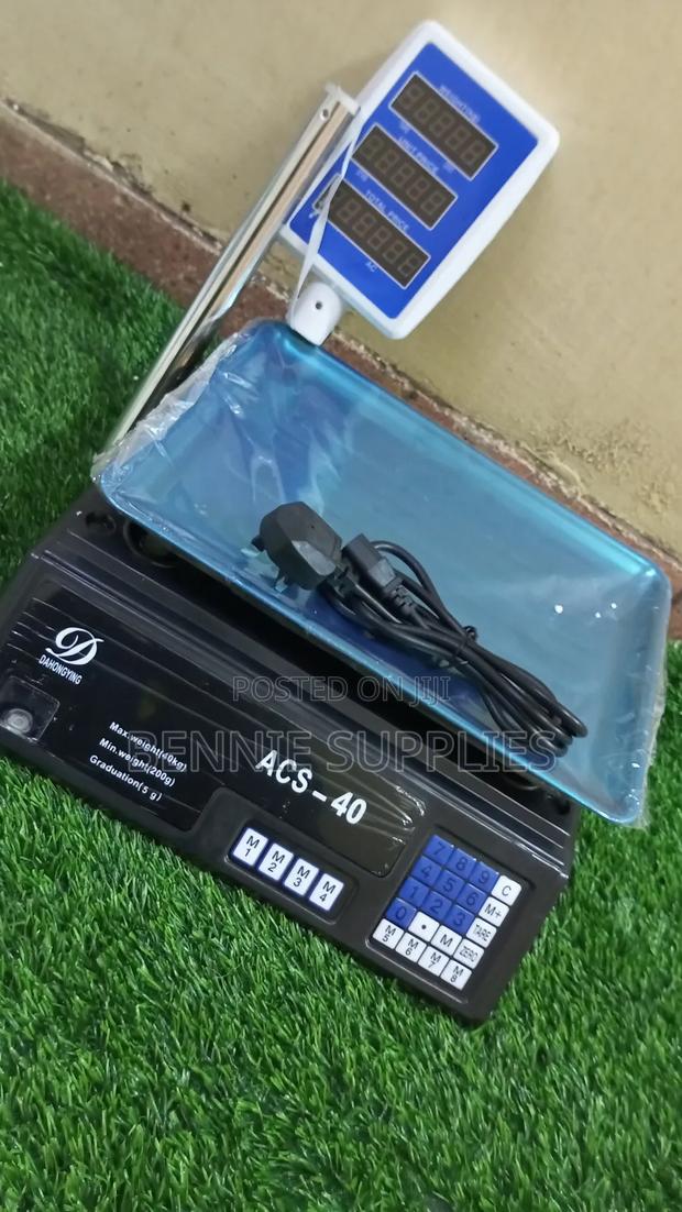 Acs 40 Digital Scale With Arm for Accurate Weighing