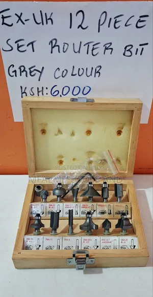 Ex-Uk Router Bit Set