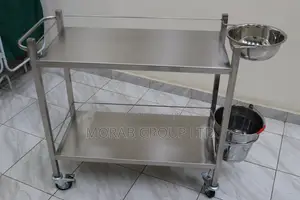 Dressing Trolley (Stainless Steel)