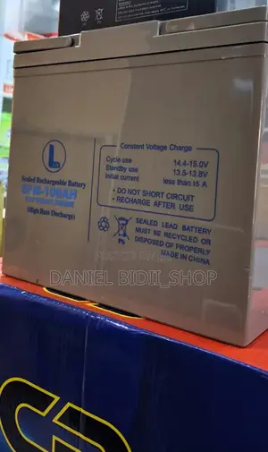 Sealed Rechargeable Backup Battery 100ah 12v