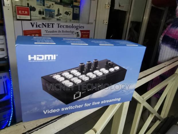 1080p 4 Channells Video Switcher for Live Streaming - main view