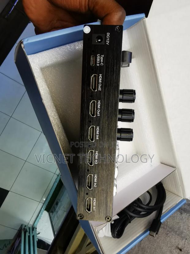 1080p 4 Channells Video Switcher for Live Streaming - thumbnail 3
