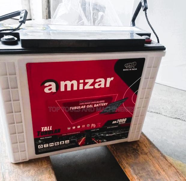 Amizar 12v 200ah Gel Maintenance-Free Tubular Battery