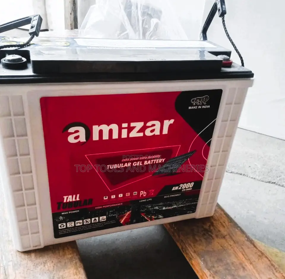 Amizar 12v 200ah Gel Maintenance-Free Tubular Battery