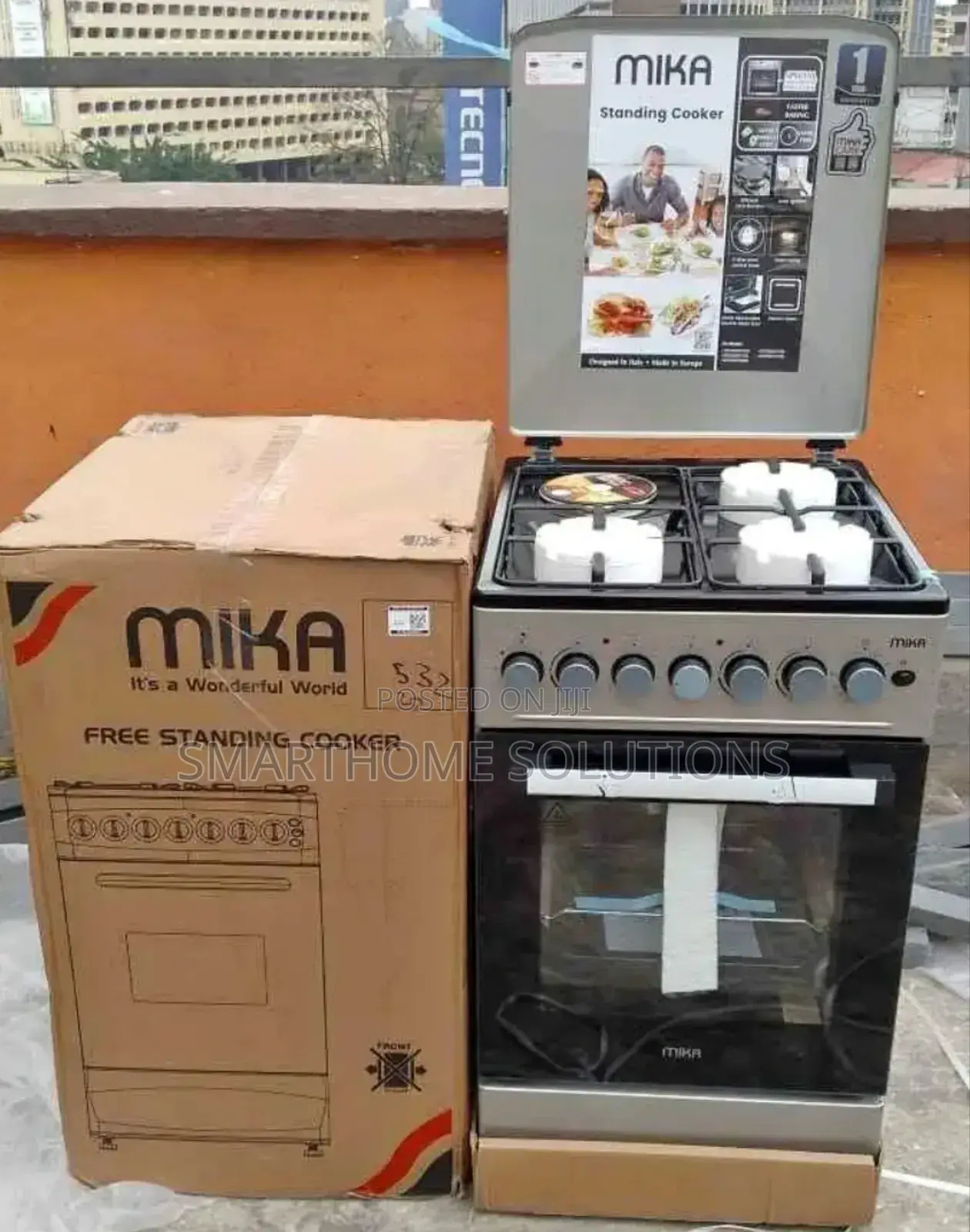 Mika 50 by 60 , 3gas +1electric With Jet Valve