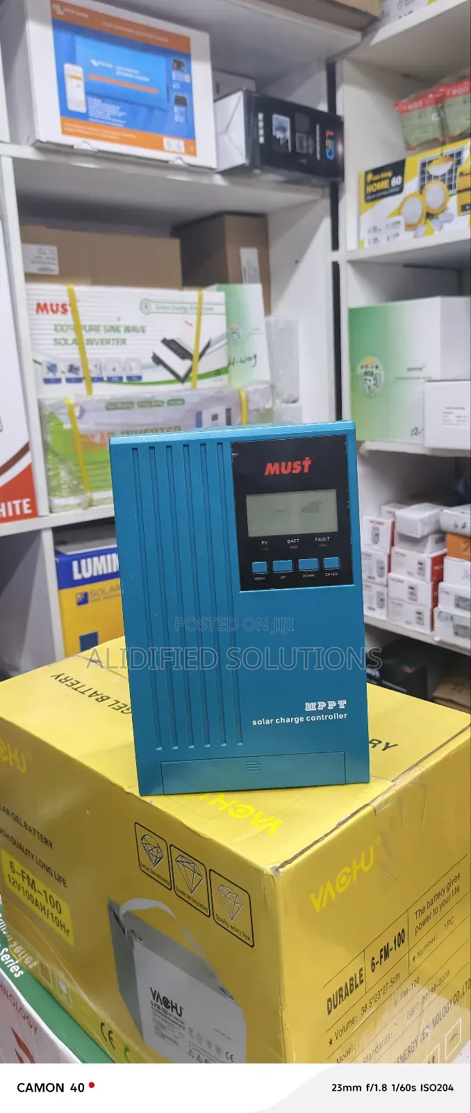 Must MPPT Charge Control 40a