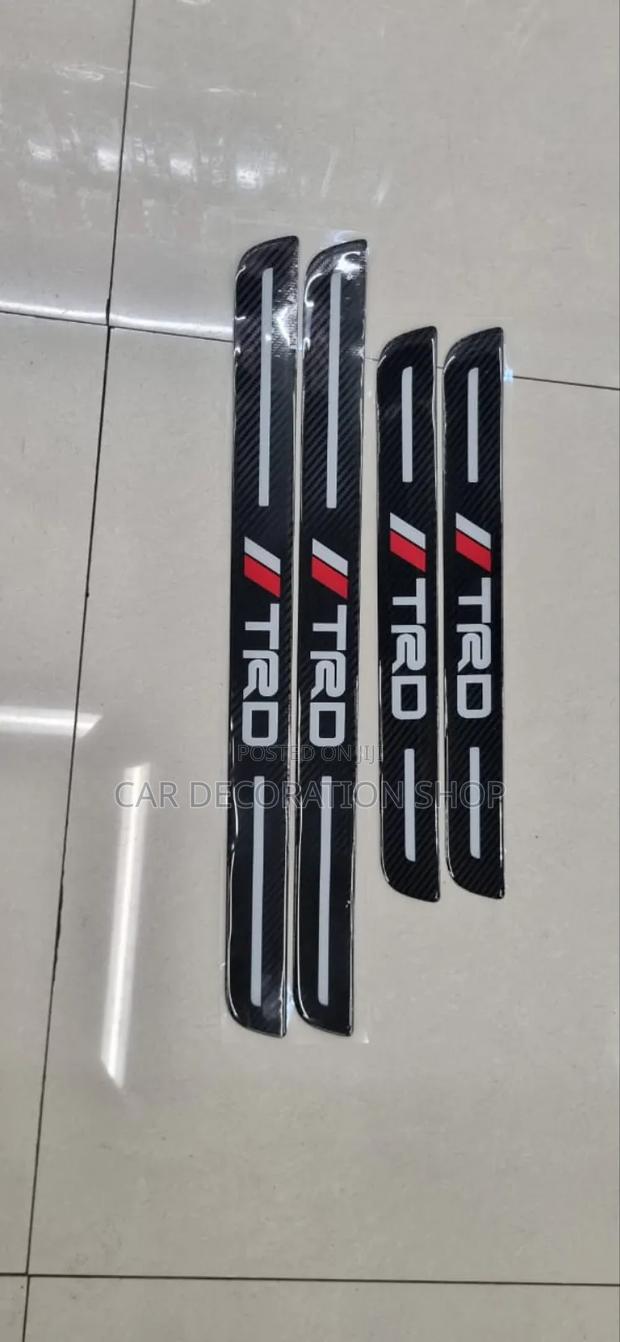TRD Door Open Step Plastic Stickers