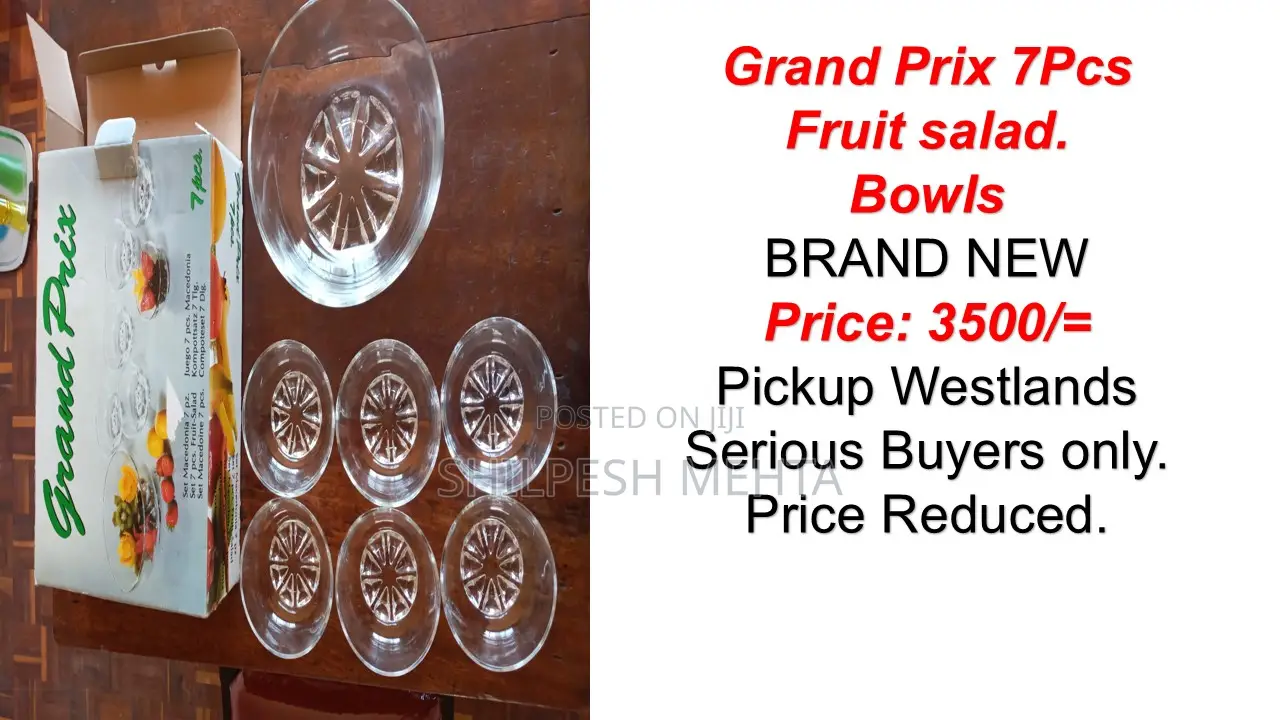 Fruit Salad Bowls Grand Prix (7pcs)