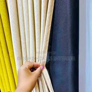 Cream Blackout Curtains Available