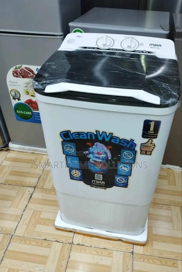 Mika 6kg Top Load Washing Machine – Space-Saving, Reliable - main view