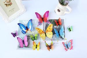 Kids Room Decorational 3d Butterfly Wall Sticker - thumbnail 2