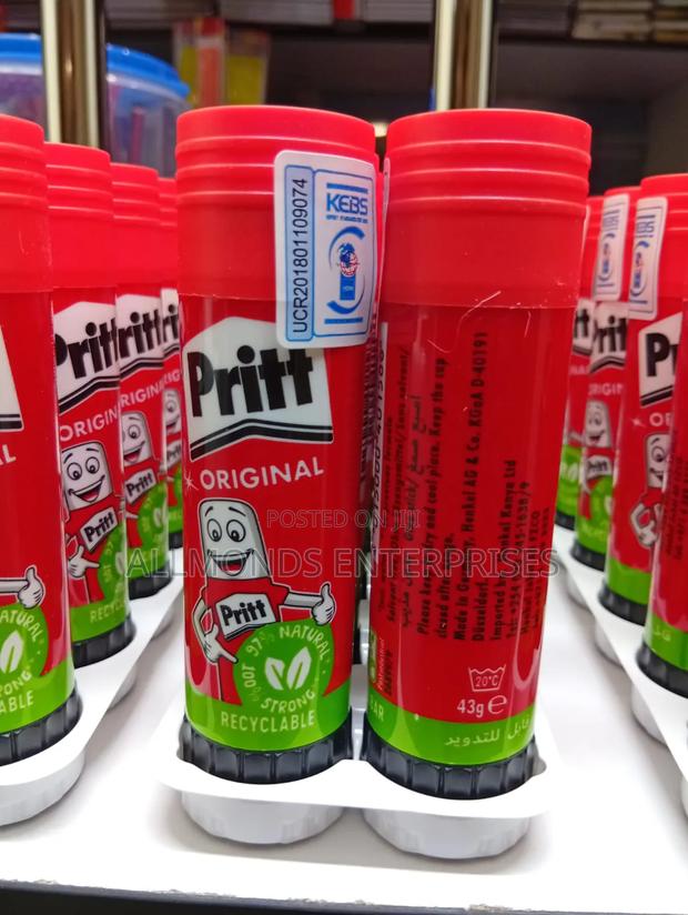 Pritt Glue/Glue Stick 43 Grams-Outer of 10 Pieces - thumbnail 9