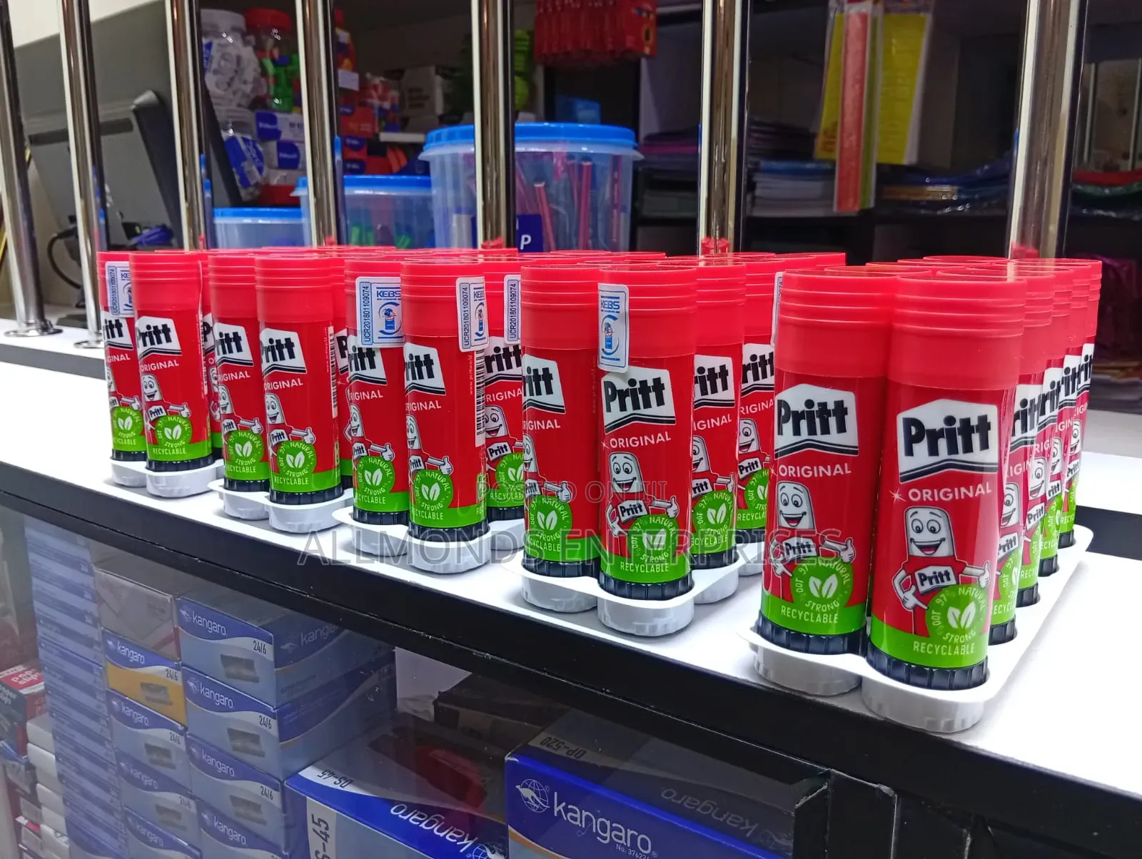 Pritt Glue/Glue Stick 43 Grams-Outer of 10 Pieces