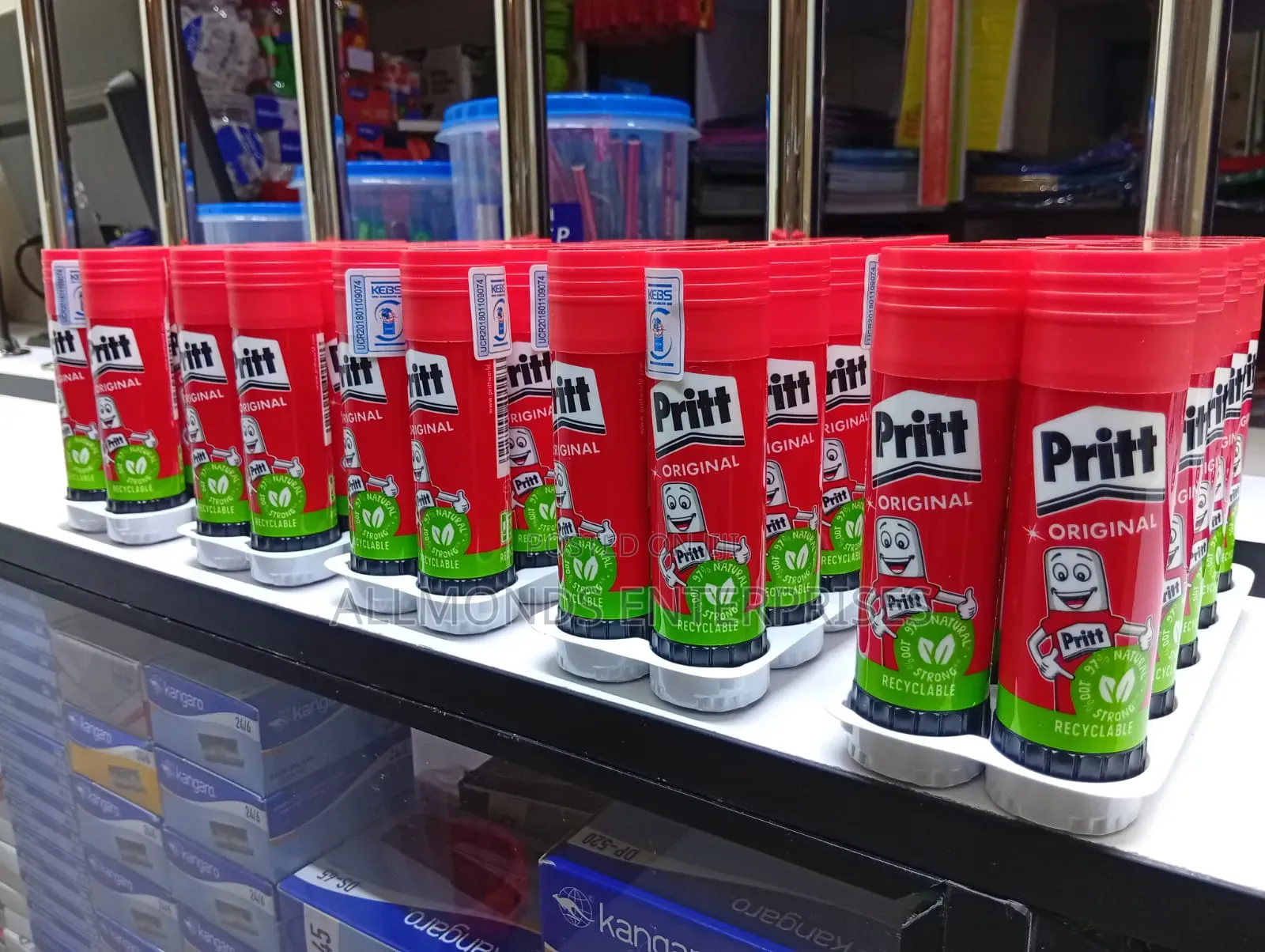Pritt Glue/Glue Stick 43 Grams-Outer of 10 Pieces