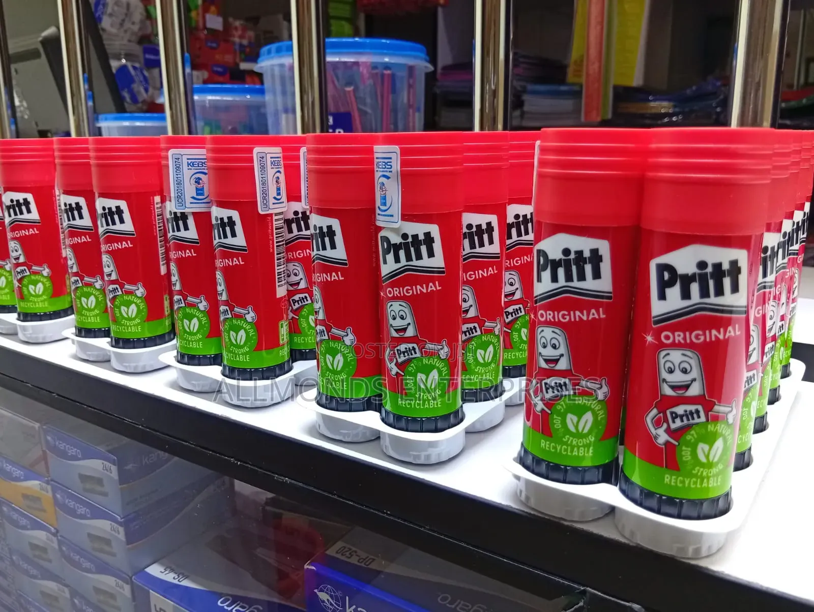 Pritt Glue/Glue Stick 43 Grams-Outer of 10 Pieces