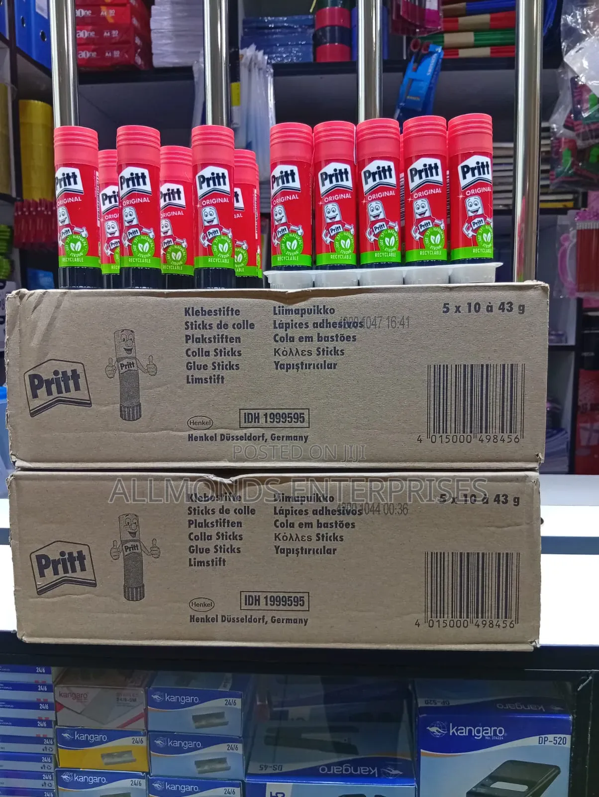 A Carton Of Pritt Glue/Glue Stick 43grams- 50 Pieces