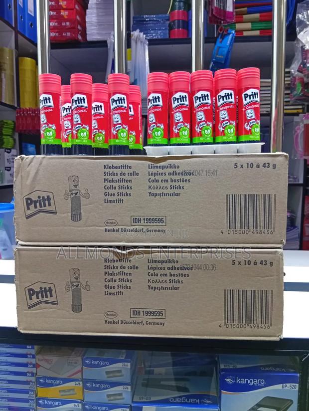 A Carton Of Pritt Glue/Glue Stick 43grams- 50 Pieces