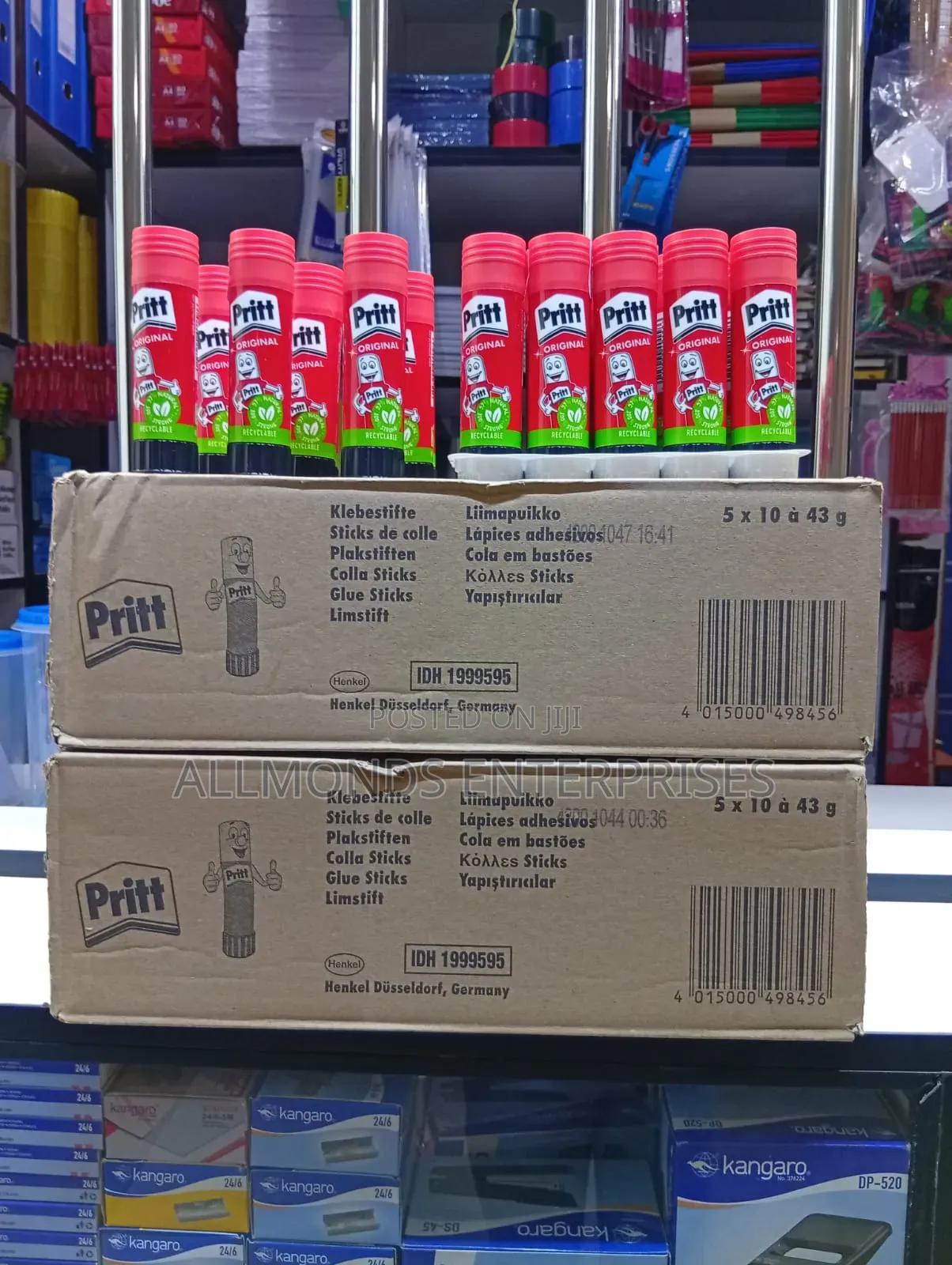 A Carton Of Pritt Glue/Glue Stick 43grams- 50 Pieces