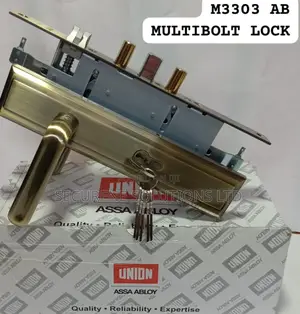 Union Assa Abloy Multibolt Lock,Model M3303ab.