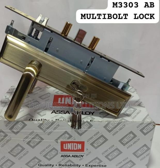 Union Assa Abloy Multibolt Lock,Model M3303ab.