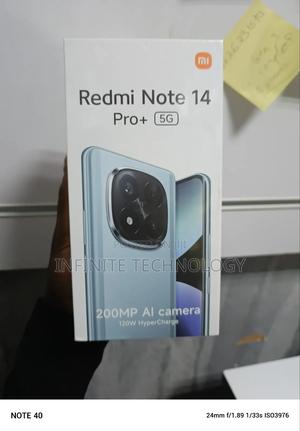 New Xiaomi Redmi Note 14 Pro+ 5G 256 GB Blue - main view