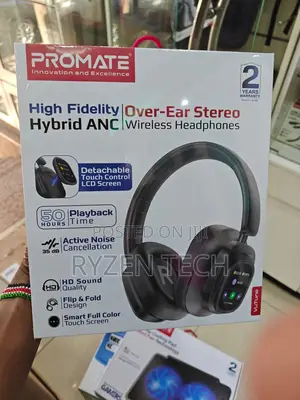 Promate Vutune, High-Definition Hybrid Anc Headphones